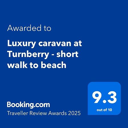 Luxury Caravan At Turnberry - Short Walk To Beach Girvan Bagian luar foto