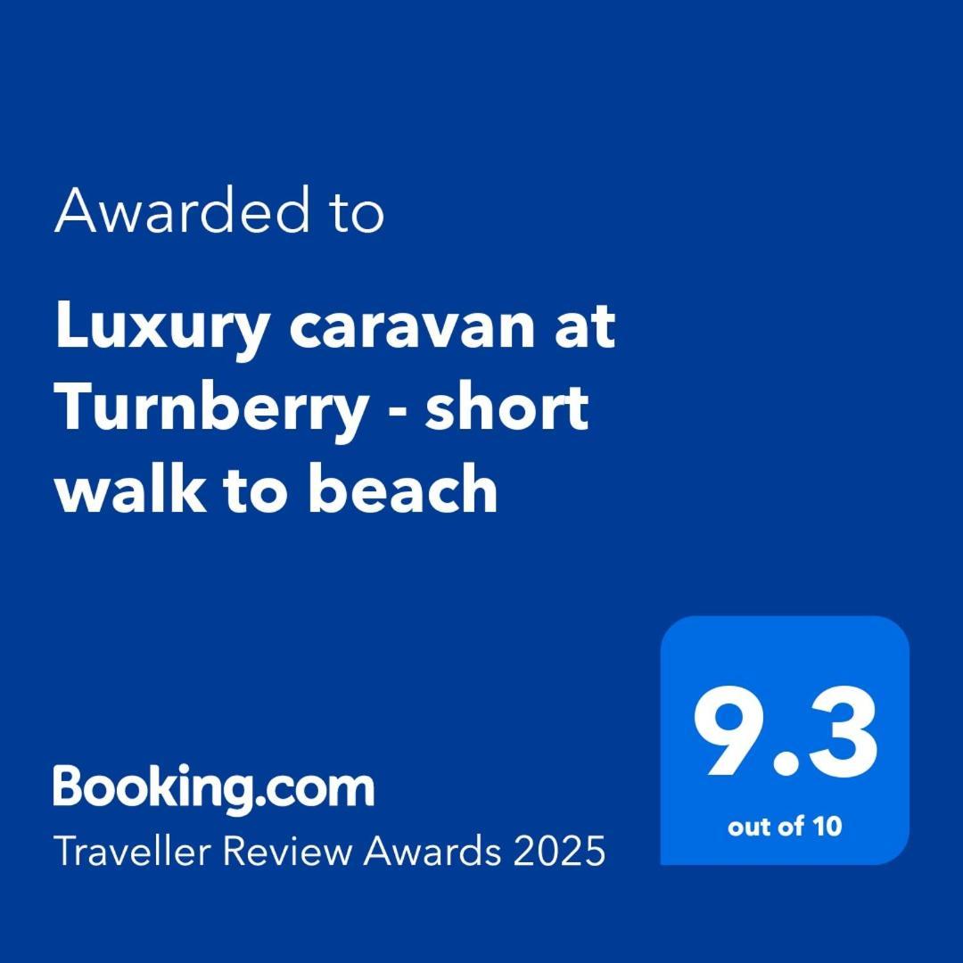 Luxury Caravan At Turnberry - Short Walk To Beach Girvan Bagian luar foto